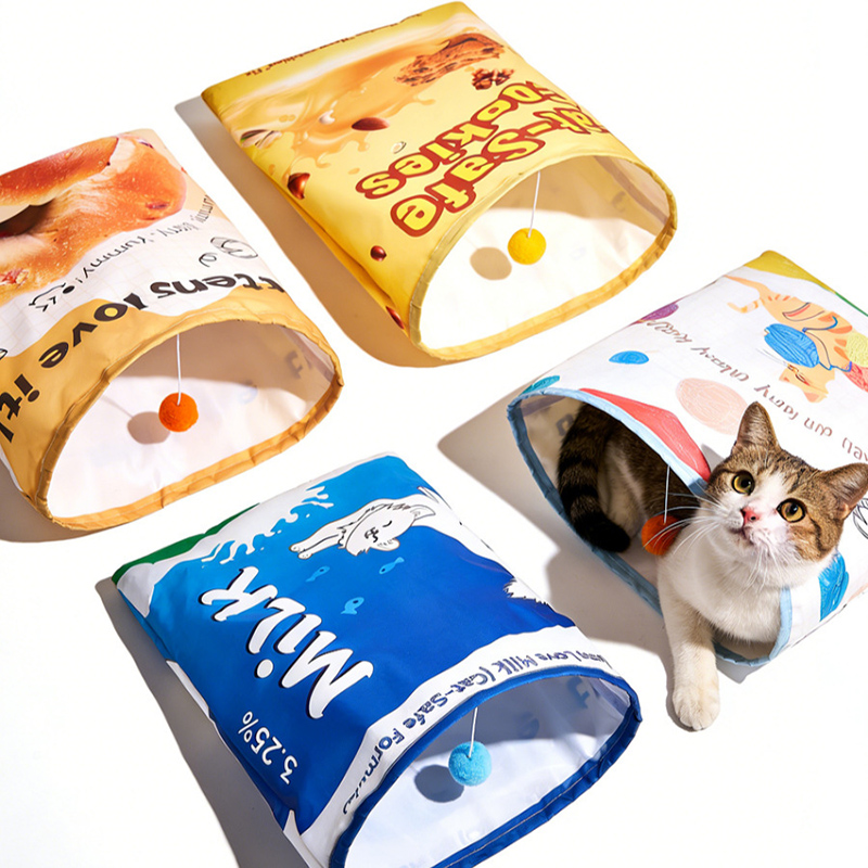 Cat Tunnel Toy - Хит продаж: бумажный туннель для кошек,
