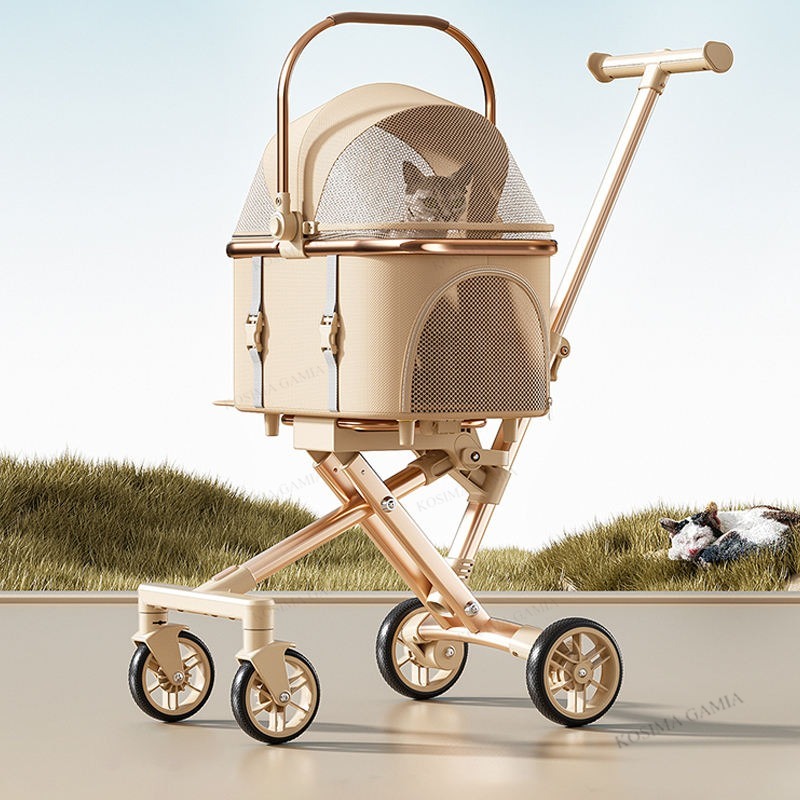 Pet Stroller Carrier - Новая разборная коляска для домашних животных,