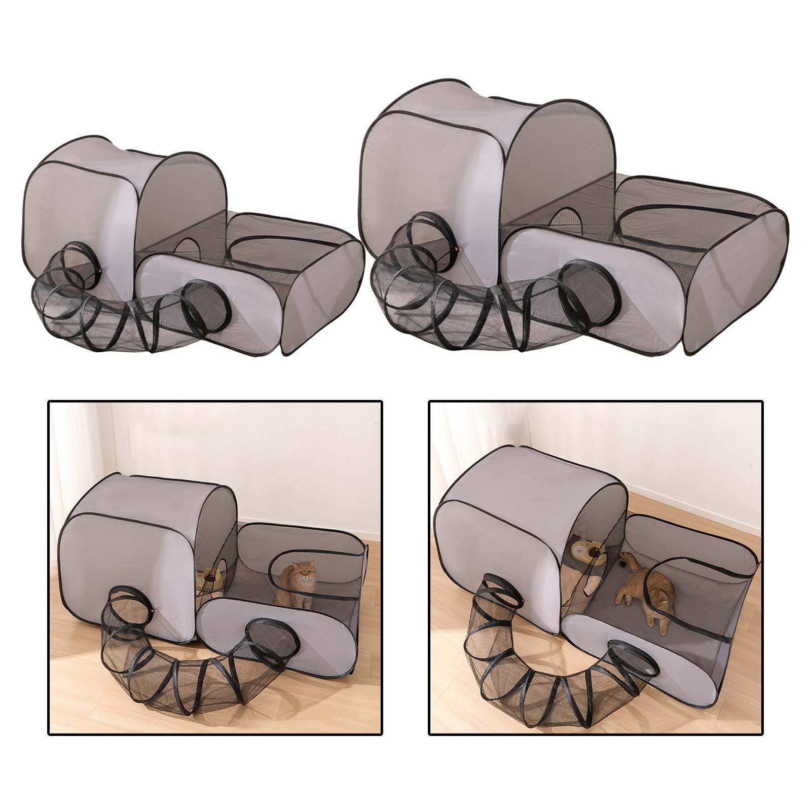 Cat Tunnel Toy - Туннель для кошек, клетка, дом, сложенное