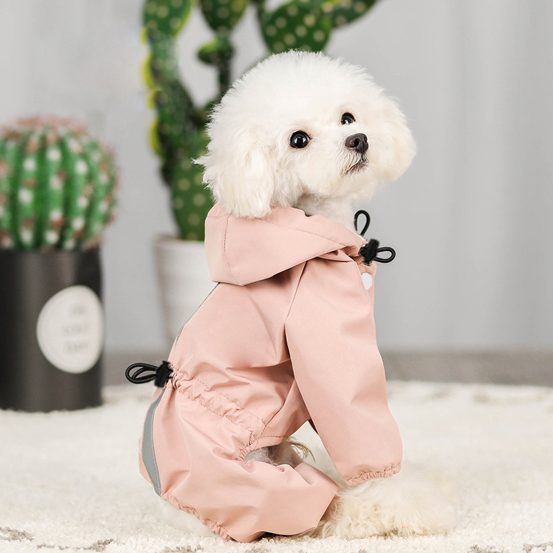 Dog Raincoat - Товары для домашних животных Дождевик на