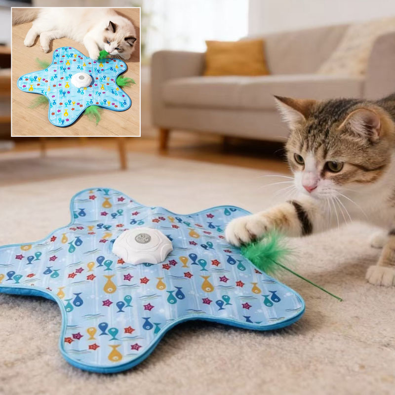 Cat Tunnel Toy - Электрическая автоматическая интерактивная игрушка-дразнилка для кошек