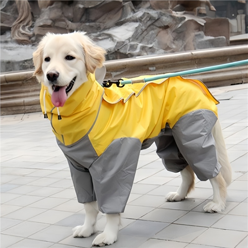 Уличный плащ для собак, комбин – обзор и цена Dog Raincoat