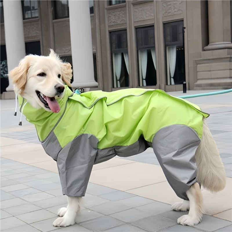 Уличный плащ для собак, комбин – обзор и цена Dog Raincoat