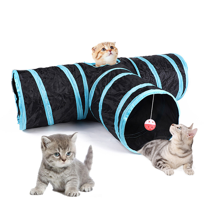 Кошачий туннель Складной тунне – обзор и цена Cat Tunnel Toy