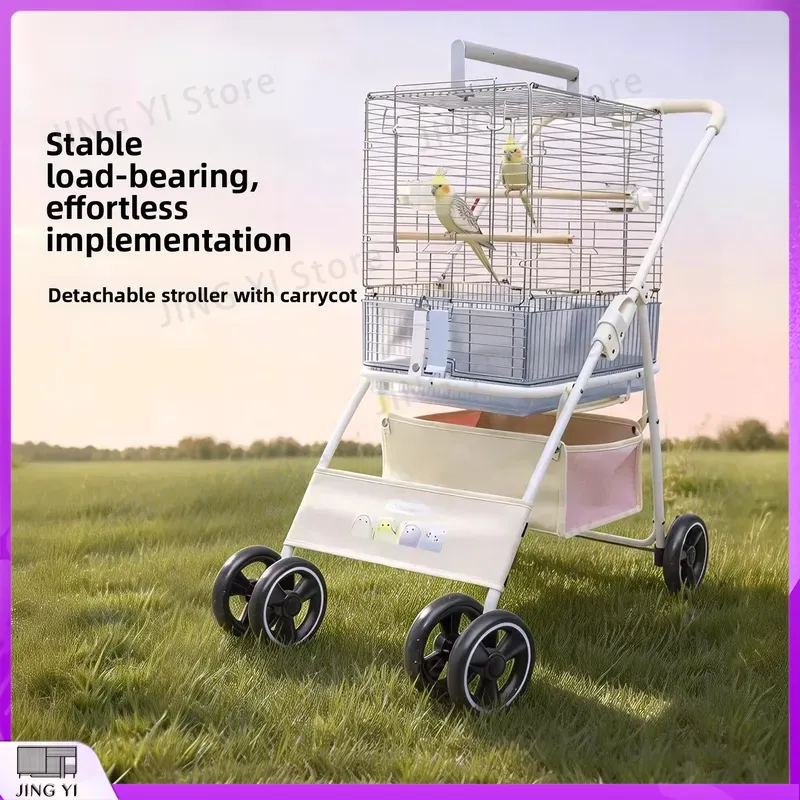 Складная легкая коляска-перено – обзор и цена Pet Stroller Carrier
