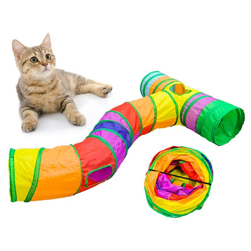 Тюбины и туннели для кошек Т-о – обзор и цена Cat Tunnel Toy