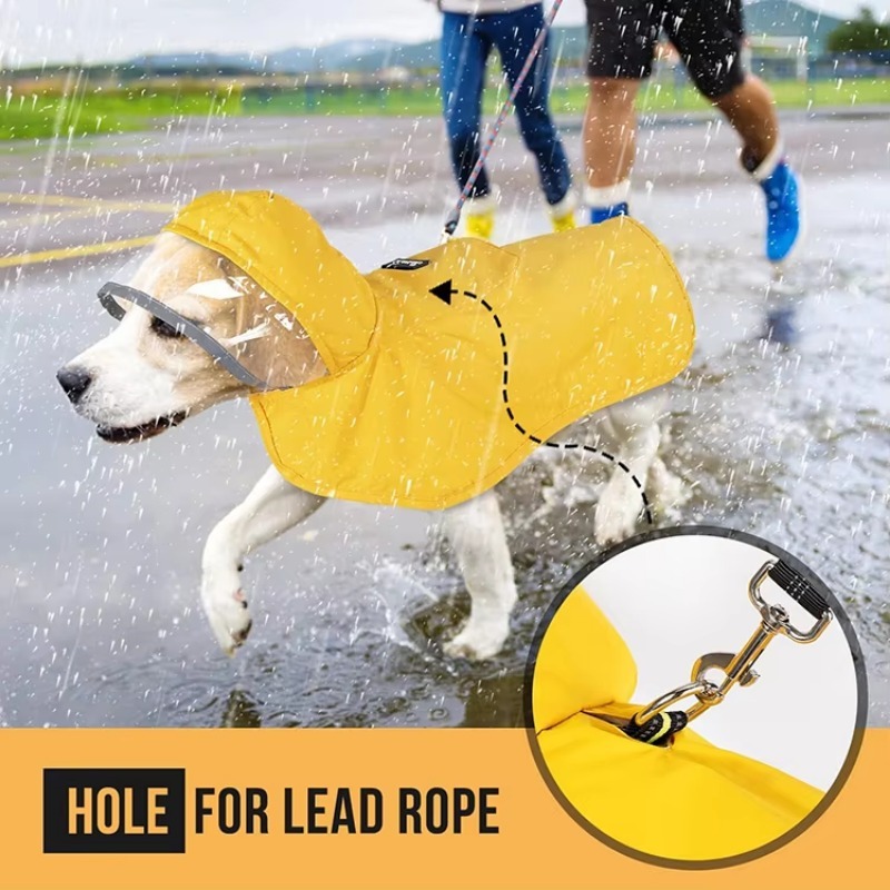 Дождевик для собак с индивидуа – обзор и цена Dog Raincoat