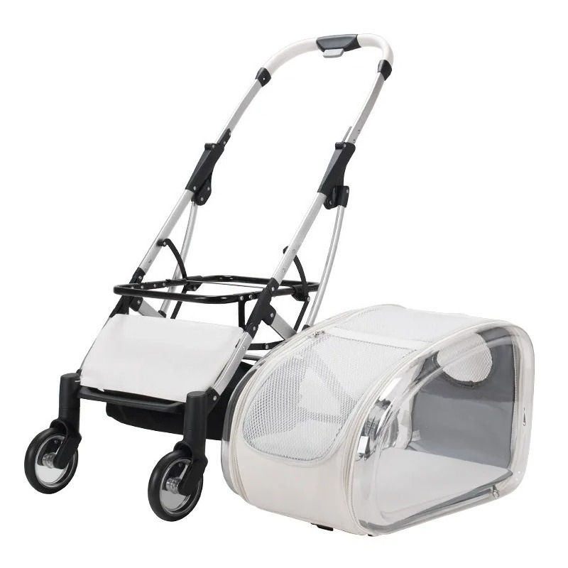 Прозрачная прогулочная коляска – обзор и цена Pet Stroller Carrier