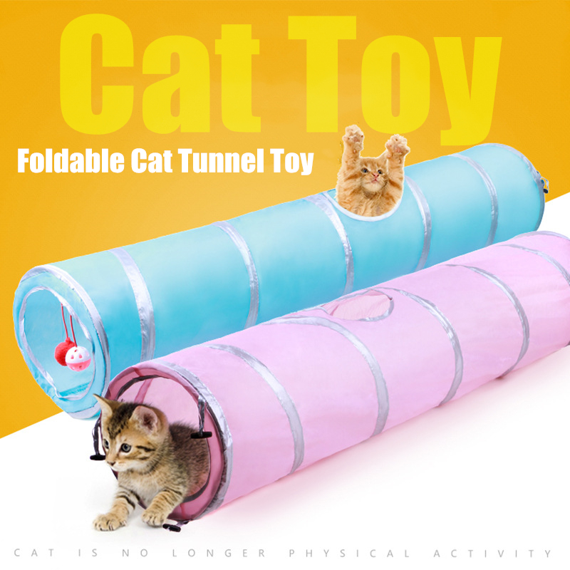 5-полосный складной туннель дл – обзор и цена Cat Tunnel Toy