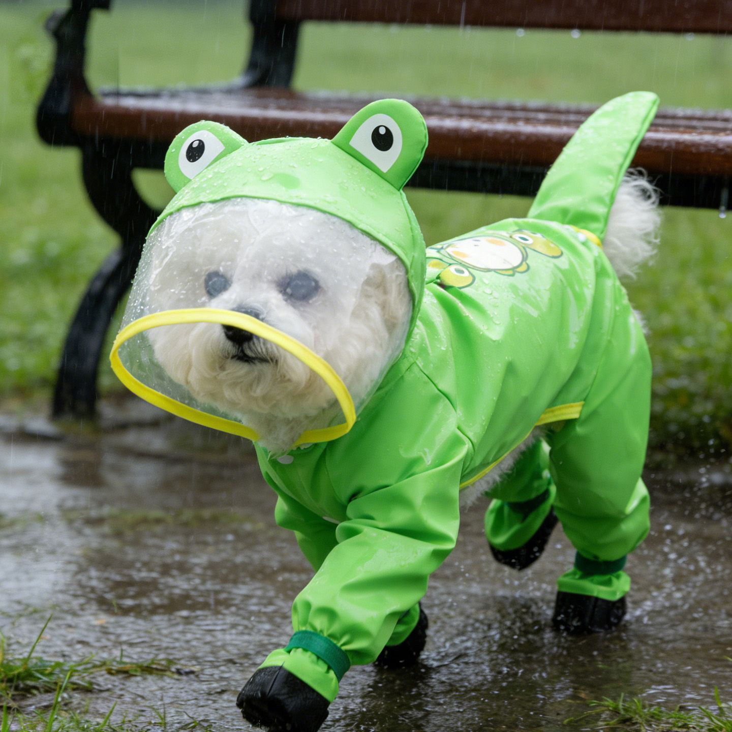 Водонепроницаемый дождевик для – обзор и цена Dog Raincoat