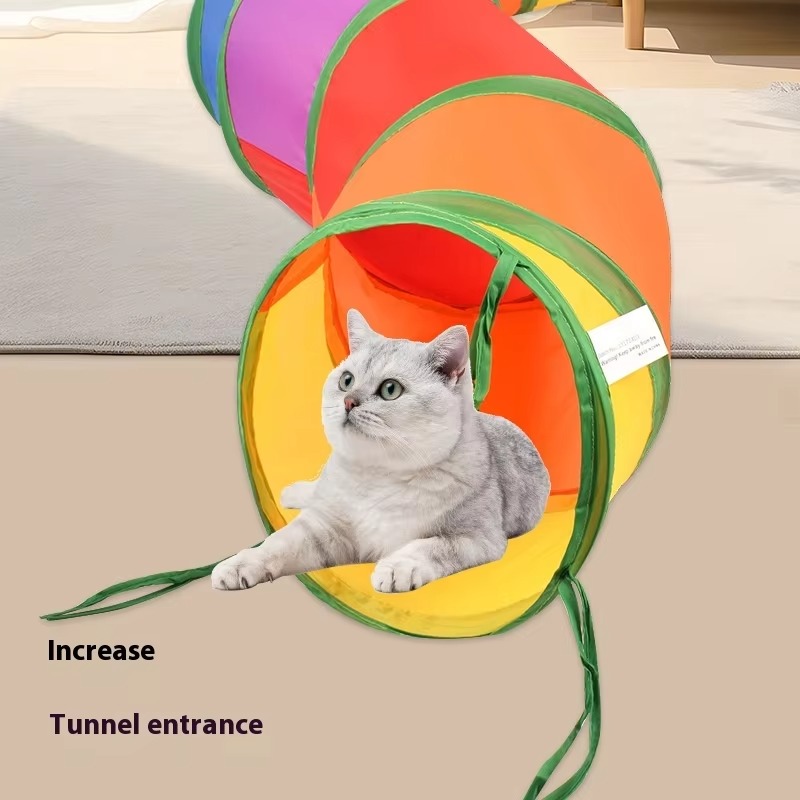 10 шт. универсальные складные  – обзор и цена Cat Tunnel Toy