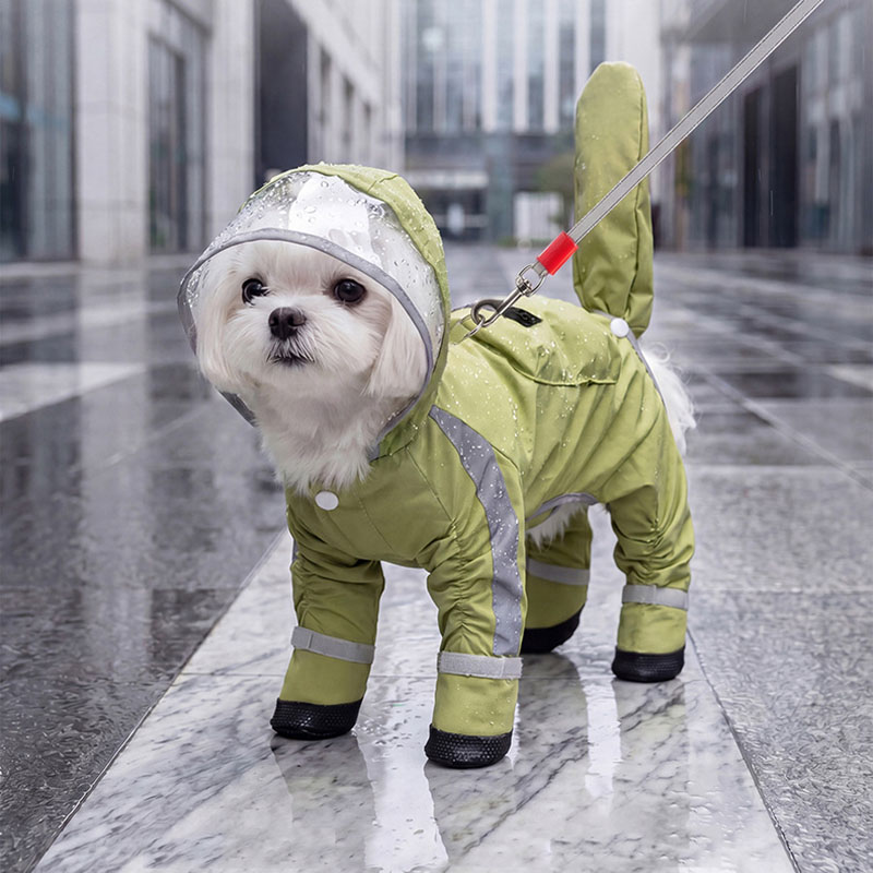 Водонепроницаемый дождевик для – обзор и цена Dog Raincoat