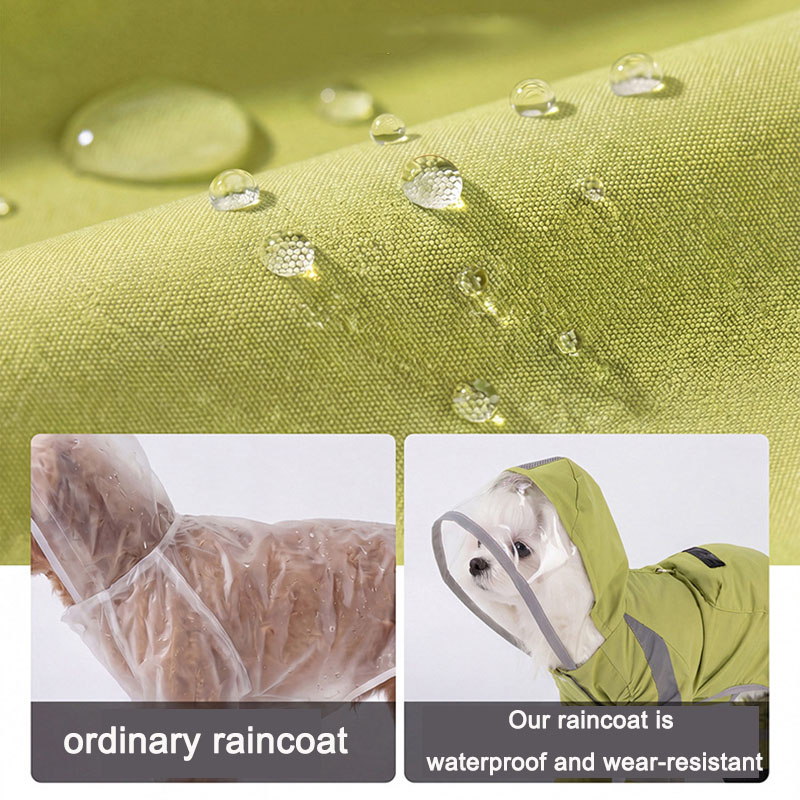 Водонепроницаемый дождевик для – обзор и цена Dog Raincoat