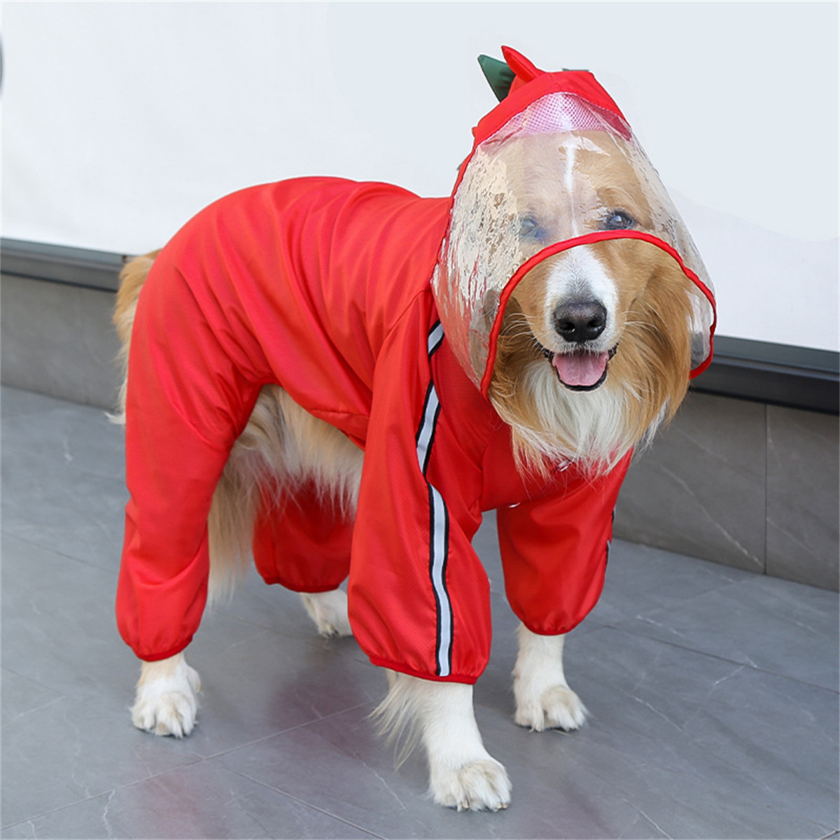 Плащ для собак, водонепроницае – обзор и цена Dog Raincoat
