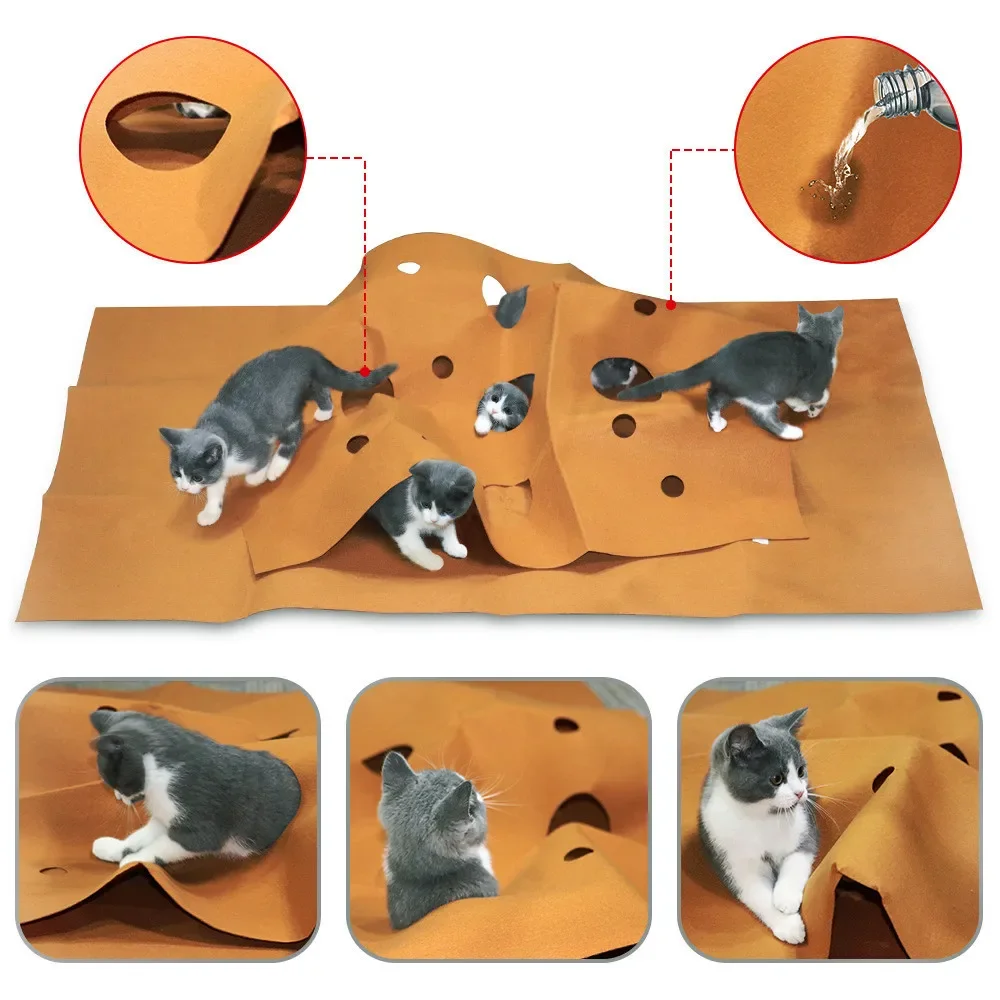 Игровой коврик для кошек, игру – обзор и цена Cat Tunnel Toy