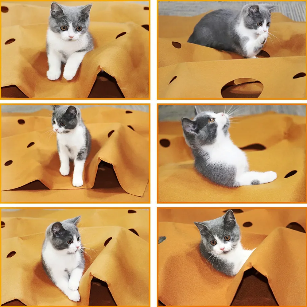 Игровой коврик для кошек, игру – обзор и цена Cat Tunnel Toy