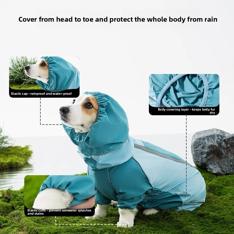 Дождевик для собак 2026 года с – обзор и цена Dog Raincoat