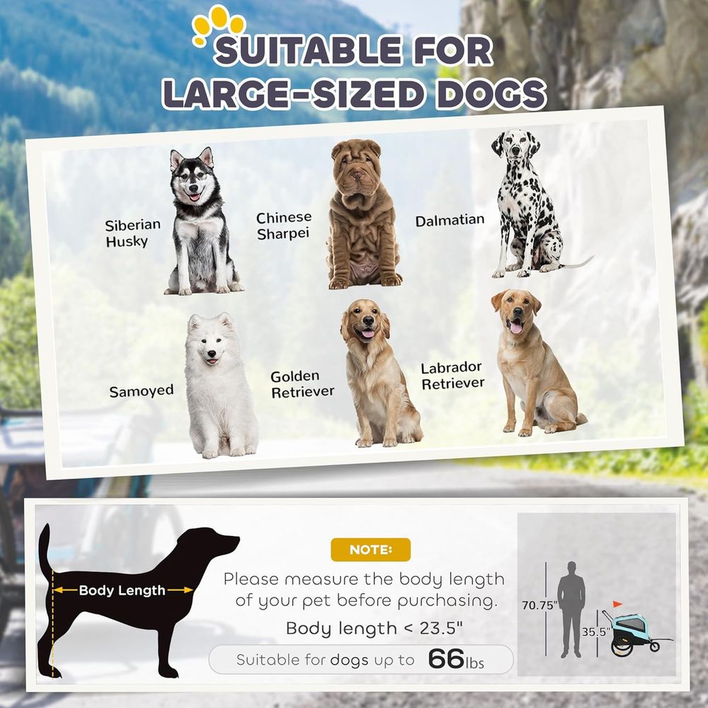 Велоприцеп-коляска 2-в-1 для с – обзор и цена Pet Stroller Carrier