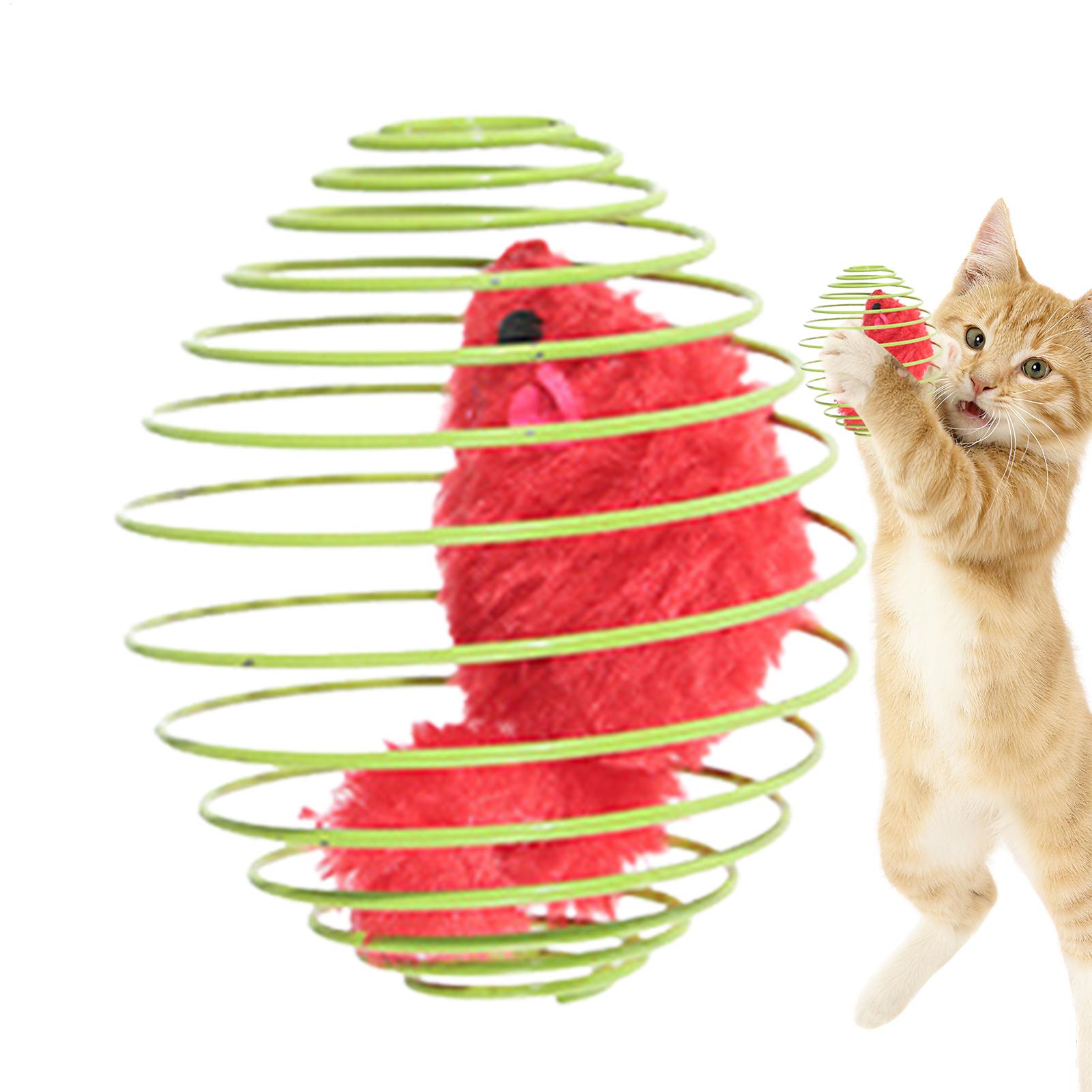 Интерактивная игрушка-спираль  – обзор и цена Cat Tunnel Toy